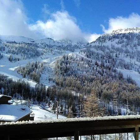 2 Pieces Avec Terrasse Et Vue Sur Les Pistes Isola 2000 Exterior foto