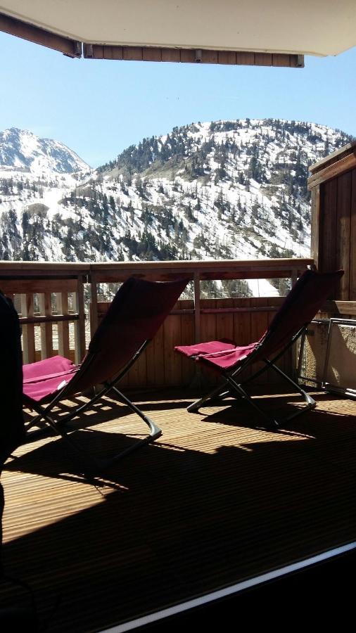 2 Pieces Avec Terrasse Et Vue Sur Les Pistes Isola 2000 Exterior foto